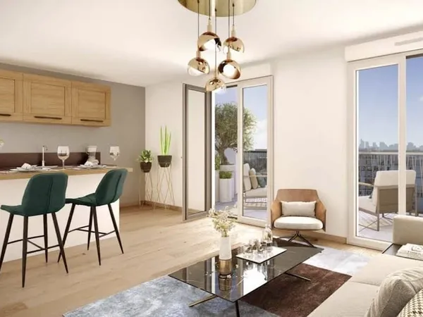 Appartement 3 pièces 64 m²