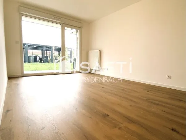 Appartement T2 - parking - terrasse/jardin - RDC