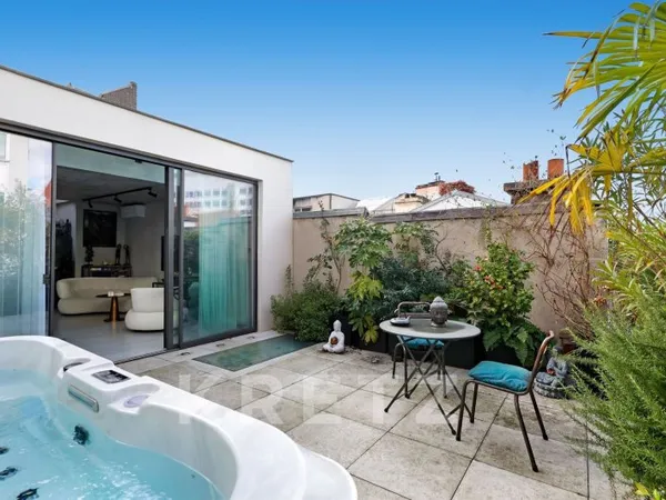 Maison-Atelier en voie privée avec terrasse - Parc Montsouris