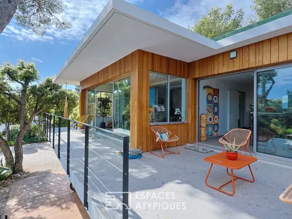 Villa californienne rénovée proche plages