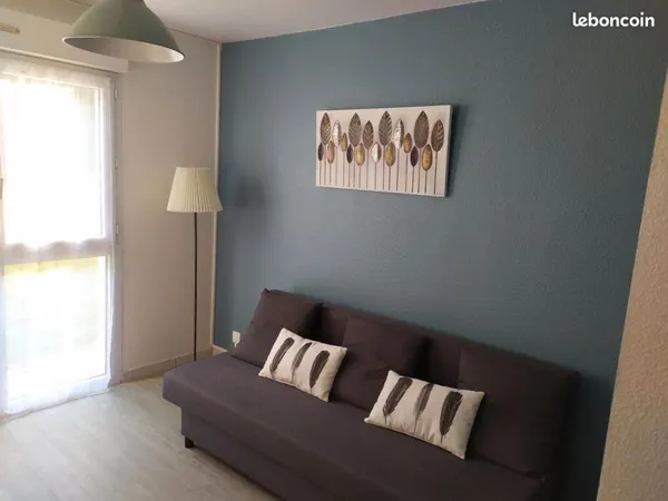 Studio meublé rénové 13 m² - lumineux, au calme, proche universités