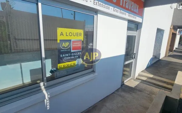 Local commercial 60 m² SAINT GILLES CROIX DE VIE