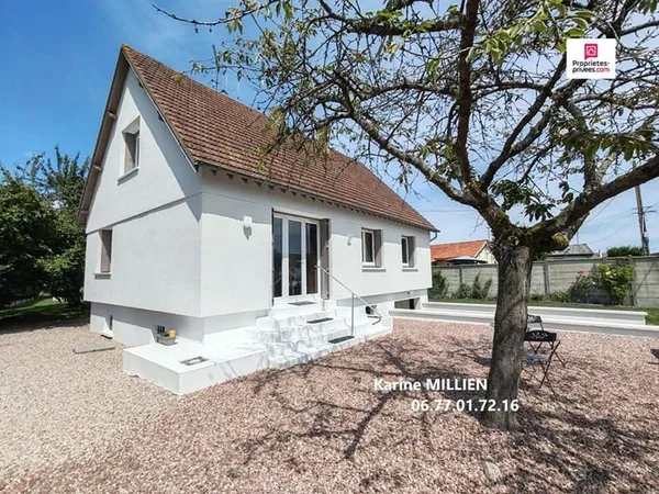 MESNIL SUR L'ESTREE 27650 Maison individuelle avec sous-sol total - 1 étage - 4 chambres - Cabanon d