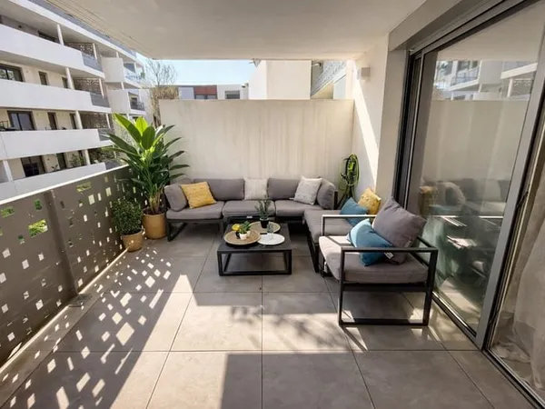 Montpellier - BOUTONNET , Joli T2 vendu loué avec un parking