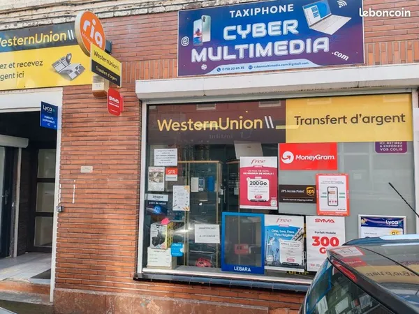 Fonds de commerce cyber