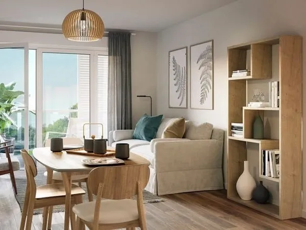 SOISY SOUS MONTMORENCY- APPARTEMENT T2 - 46M² -AVEC BALCON - FRAIS DE NOTAIRE OFFERT