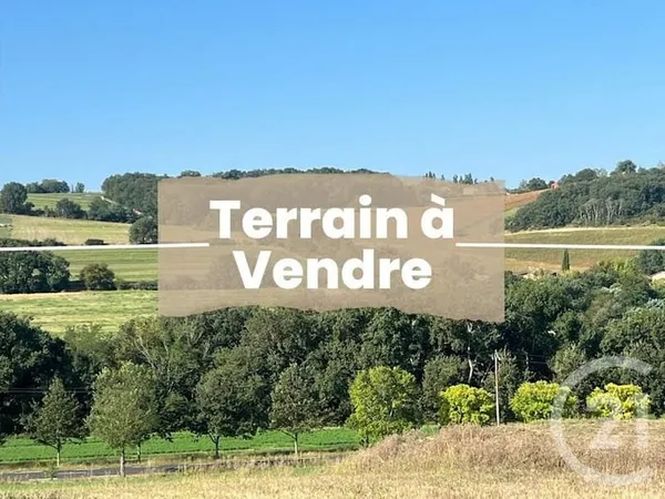 Terrain à bâtir 1200 m²