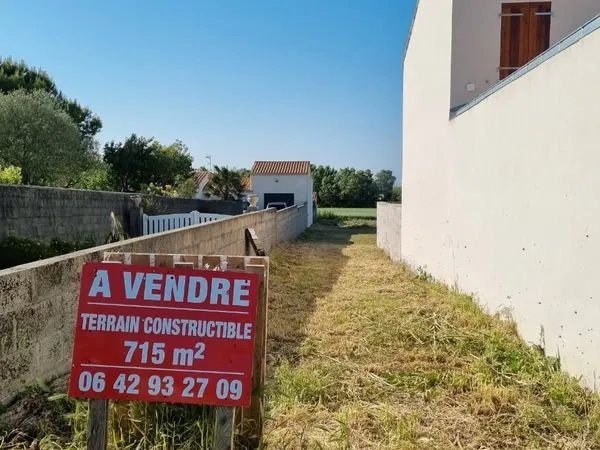 Parcelle de terrain constructible