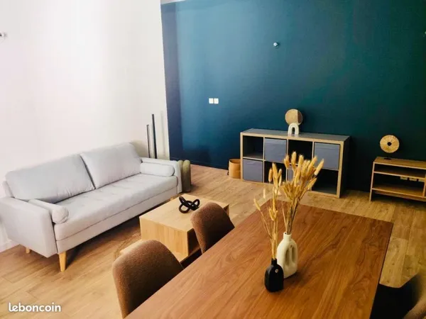T2 Duplex - 53 m² - Centre-ville - Terrasse 40 m² - Parking