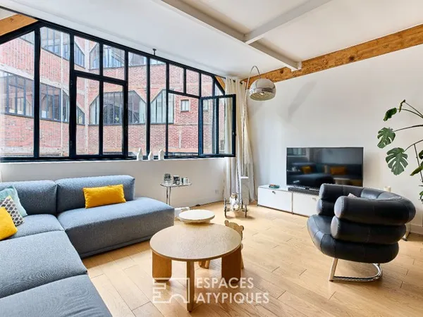 Loft dans ancienne fabrique de piano - Lamarck-Caulaincourt