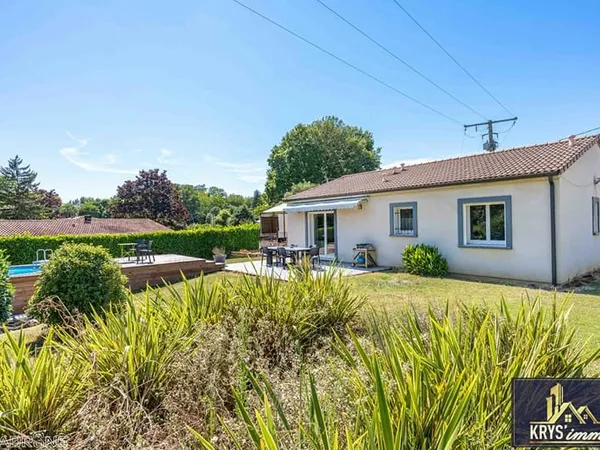 En exclusivité, maison de plain pied à La Croix blanche