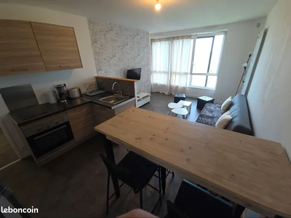 Logement 2 pieces meuble