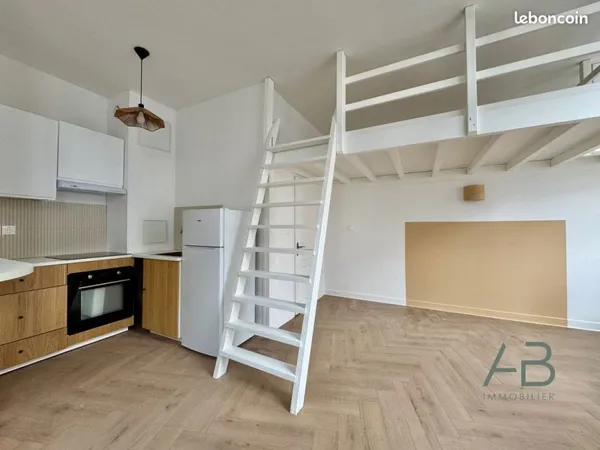 Studio 1 pièce 29 m²