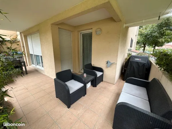 Appartement 3P+C + garage + cave