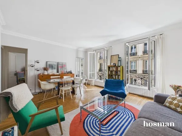 Coup de coeur - 3 pièces de 60,5 m² - Rénové avec matériaux premium - Goncourt, Paris