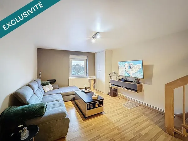 Duplex lumineux à Metz : 74 m² quartier calme