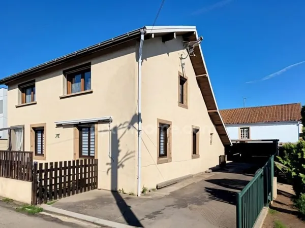 70400 HERICOURT - MAISON 4 PIECES - 3 CHAMBRES - DEPENDANCES