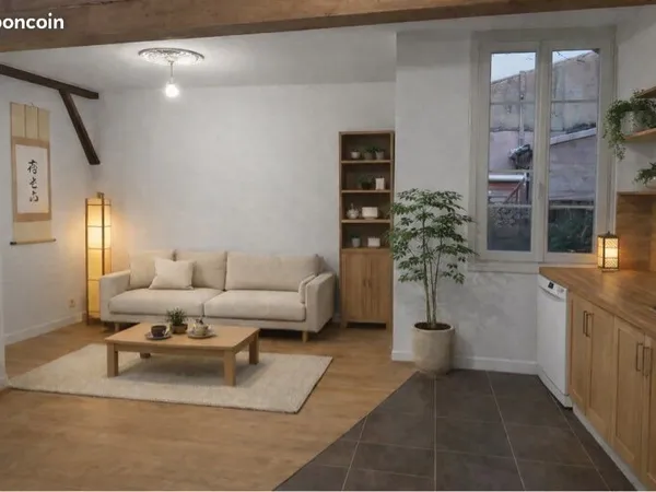 T2 56 m² rénové -Hyper Centre Castres - NON MEUBLÉ - 600 CC