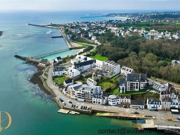 Appartement neuf T4 - prêt en 2027 - vue sur le port et accès centre-ville Audierne