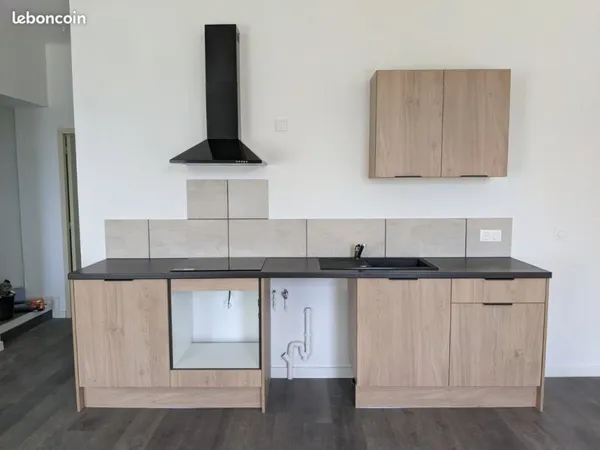 Appartement T2 1er étage non meublé 58,03 m²