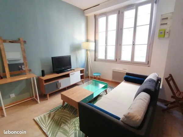 Appartement 28m² en RDC - centre-ville proche Pilori