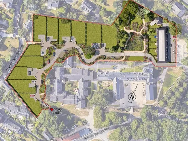 Terrain 447 m²