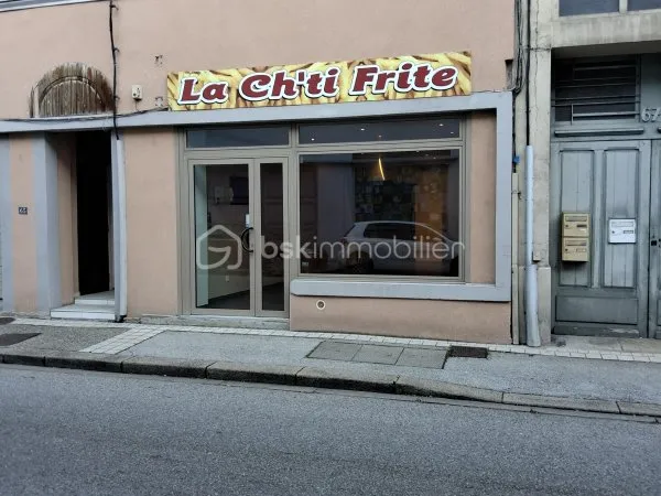 Fonds de commerce 2 pièces 50 m²