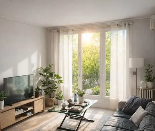 Appartement F2 avec garage et cave