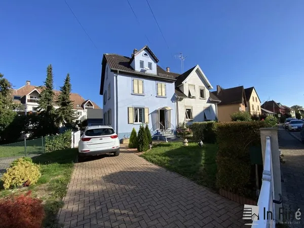 Robertsau - Maison 135 m2 sur 4,5 ares