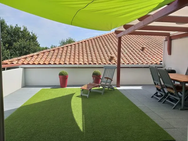 A 5 MIN DE BAYONNE, HAUT-BOUCAU : A VENDRE Appartement 4 pièces 105.22 m2+ terrasse