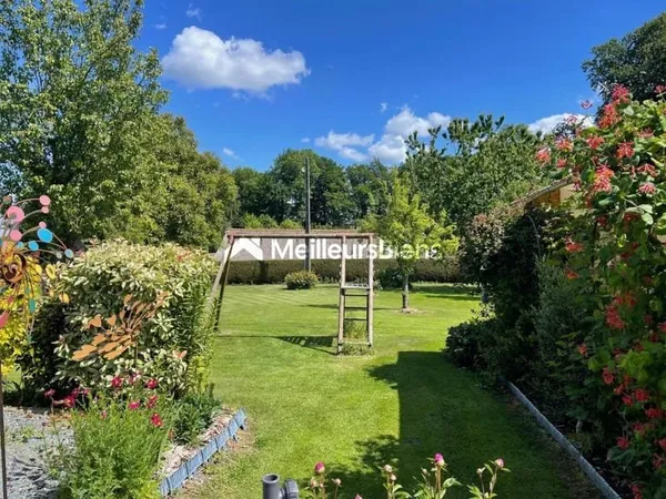 ➡️ Longère normande rénovée 180 m² - 4 ch - jardin 3470 m² - garage - Ouville-l'Abbaye