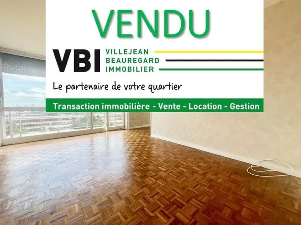 Appartement 4 pièces 77,48 m2 - Rennes Villejean