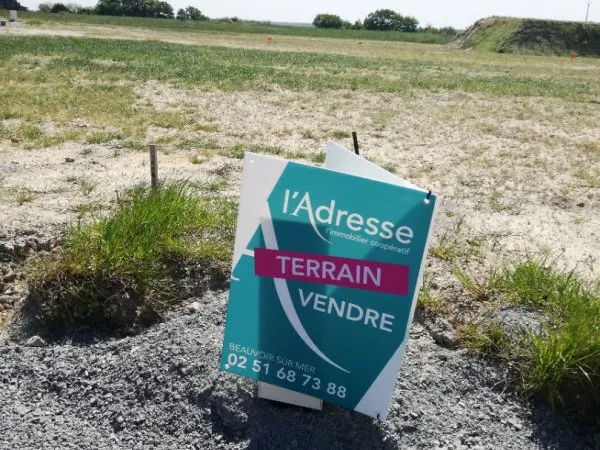 Terrain Beauvoir Sur Mer 426 m2