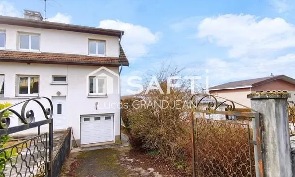 Maison familiale 98 m² avec garage et jardin