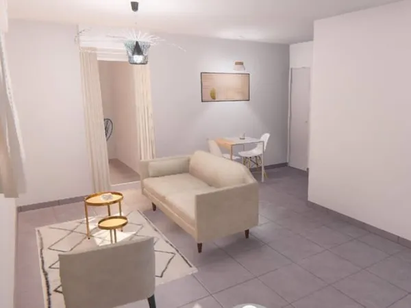 Appartement 2 pièces 40 m²
