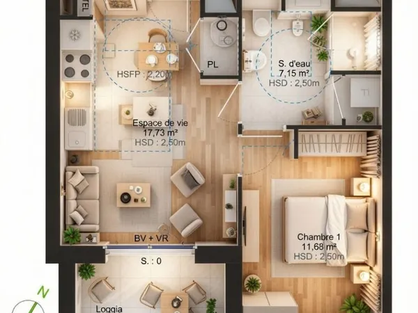 T2 compact pour un prix tout doux, idéal 1ere acquisition, offre commerciale en cours à saisir !