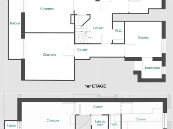 APPARTEMENT 3 en 1 - Idéal investisseur