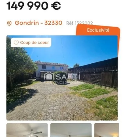 Maison coeur du village dans cartier calme