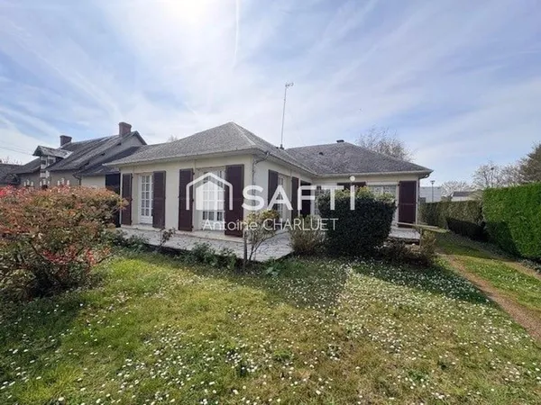 Maison 111,5 m² - centre ville - 4 chambres - terrain de 1197m²