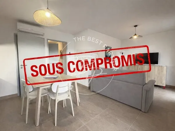 Appartement T2 récent de 2024 avec jardin à 300 m de la me
