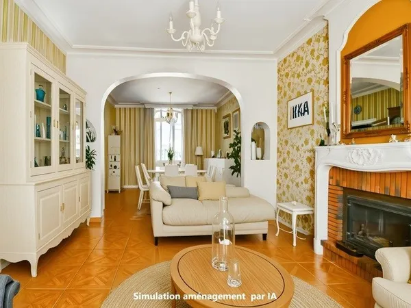 Maison Bourgeoise à vendre 6 pièces CHATEAUMEILLANT (18)