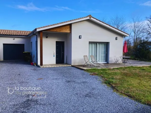 Maison récente 114m2, de plain-pied, confort moderne