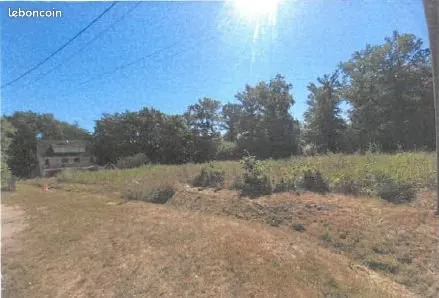 Terrain constructible de 2.119 m2 - Nogent sur Vernisson