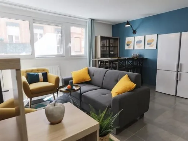 Colocation meublée équipée 5 chambres