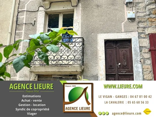 En Cévennes, Maison de village à restaurer, A vendre