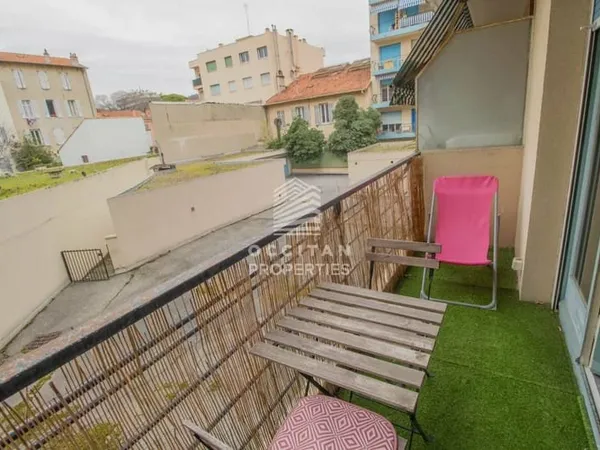 600 mètres rue d'Antibes - Terrasse - Calme - Coin nuit