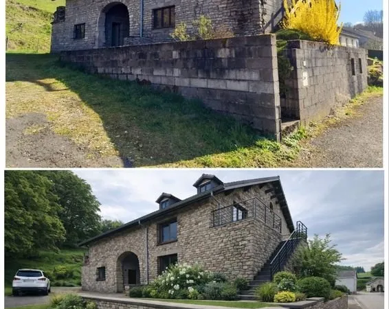 Maison en pierre à rénover