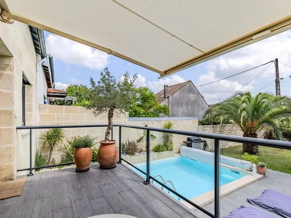 Échoppe double 170 m2 - 4CH - Piscine - Garage