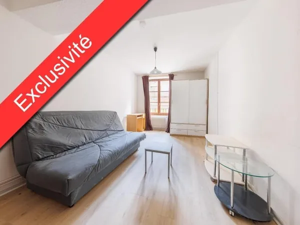 Studio 1 pièce 28 m²