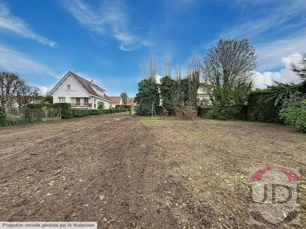Terrain constructible 762 m²